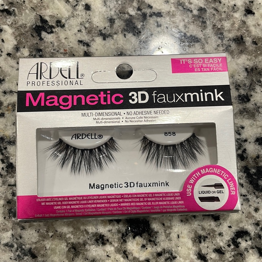 Ardell magnetic 3d fauxmink lashes style 858